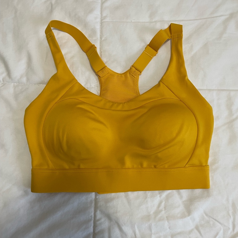 Gymshark Racer Back Training Sports Bra - Yellow XS
